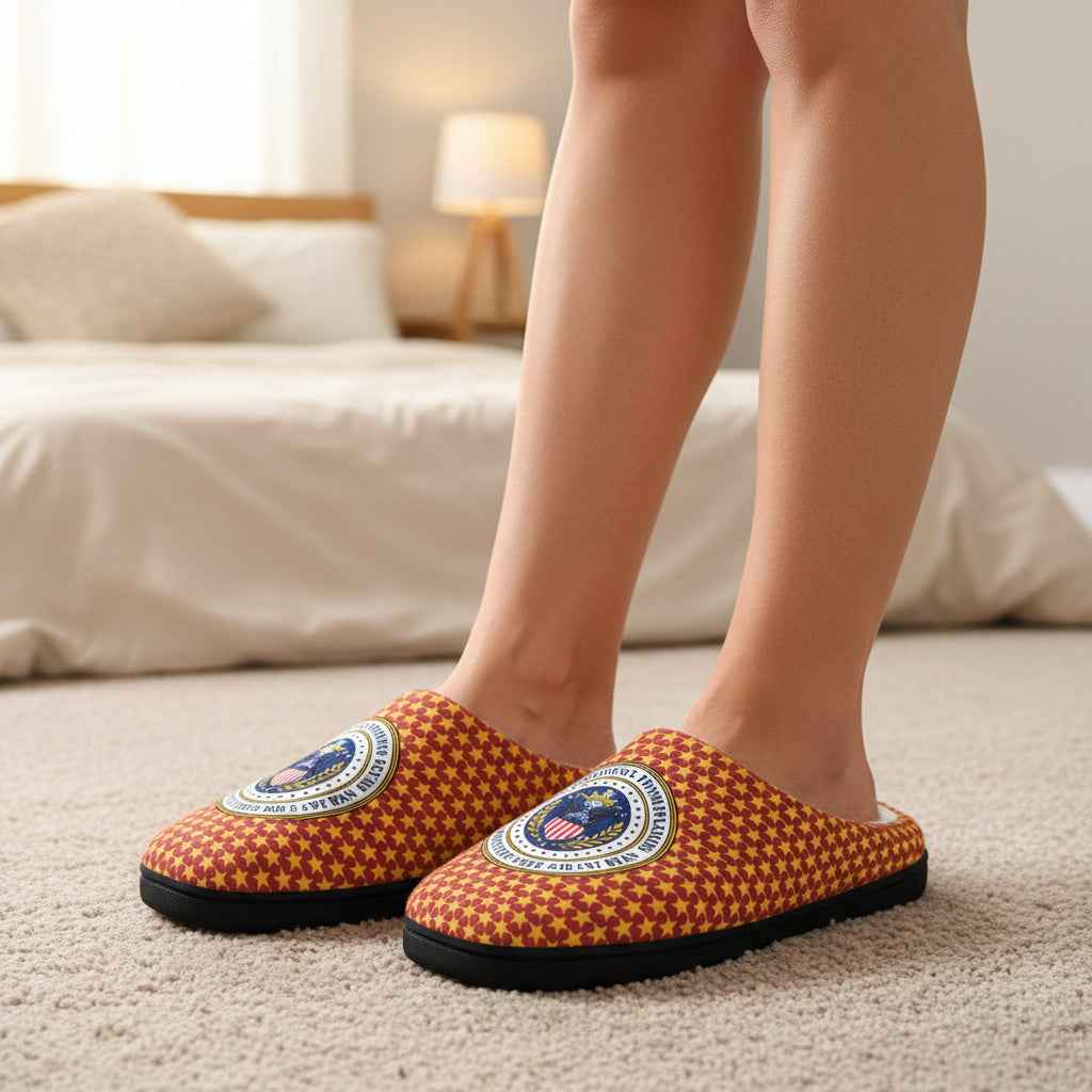 Women's U.S. Bureau of Sock & Slipper Affairs Slippers – Faux Seal House Shoes