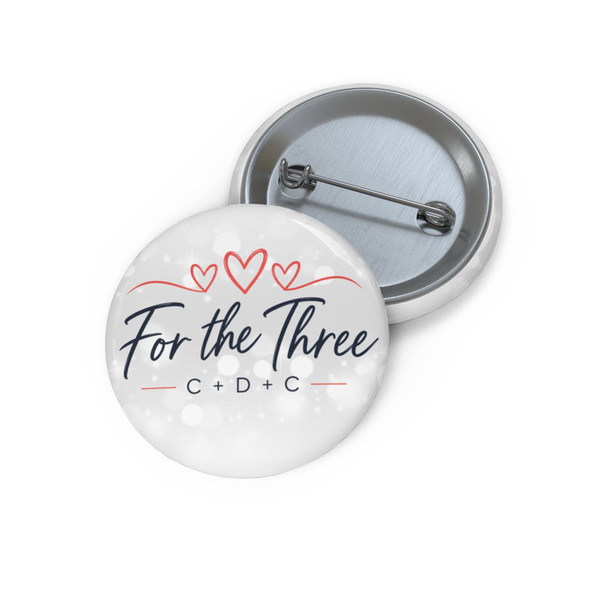 For the Three C + D + C Pin Button | Memorial Support Pin