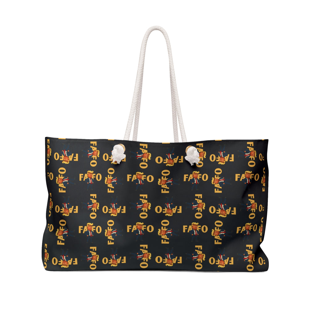 Brazen Political Parody Chic Weekender Bag