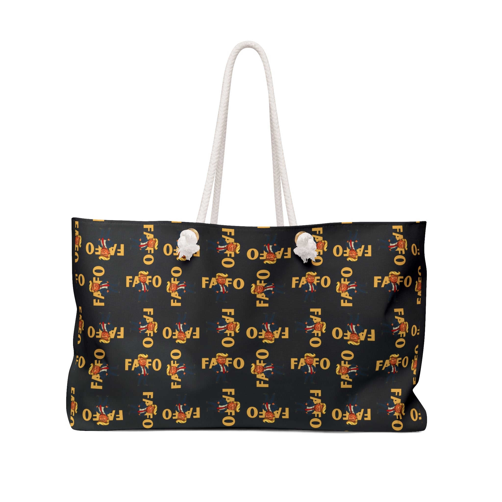 Brazen Political Parody Chic Weekender Bag