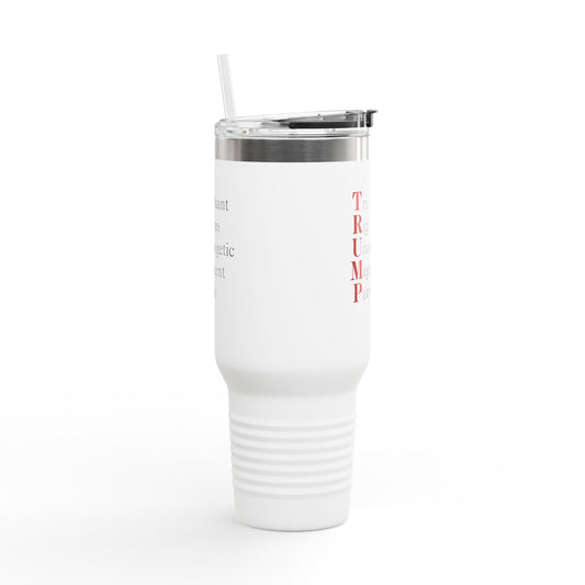 Pro-Trump Acronym 40oz Travel Mug Printify