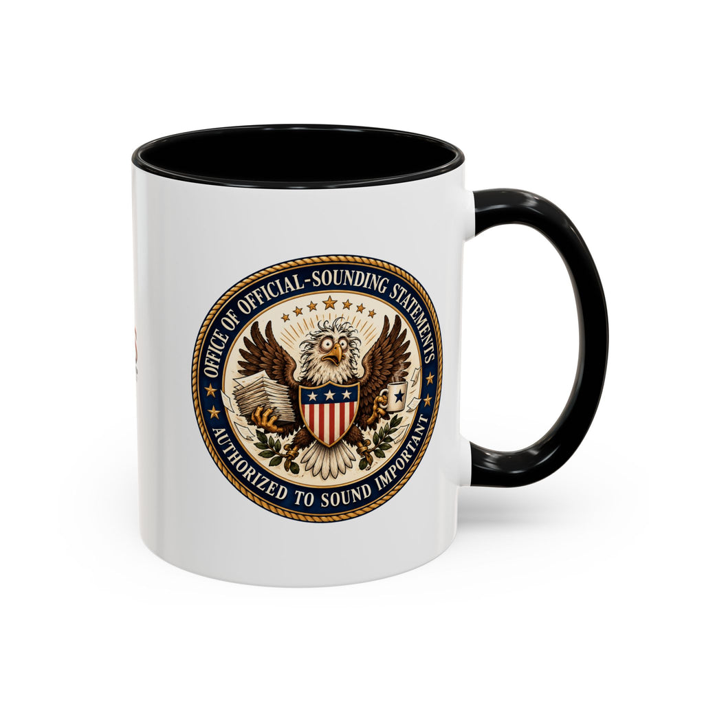 Office of Official-Sounding Statements Mug | Funny Government Parody Coffee Cup | 11oz & 15oz