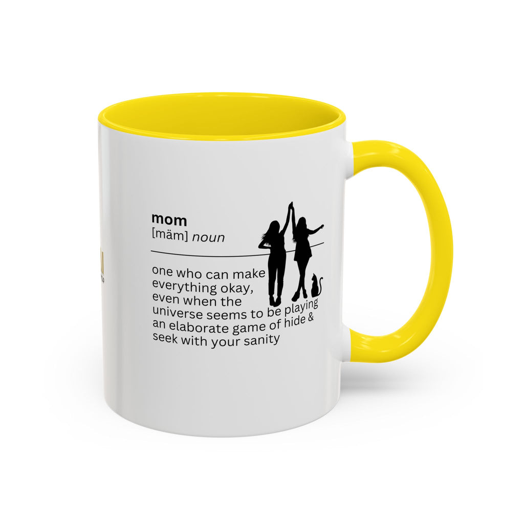Mom Okay Accent Coffee Mug - Perfect Gift for Moms