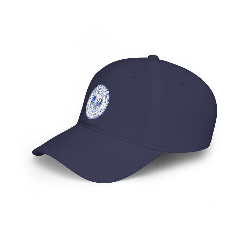 Department of Tides & Tan Lines Dad Cap – Coastal Seal Hat, Office of Saltwater Affairs
