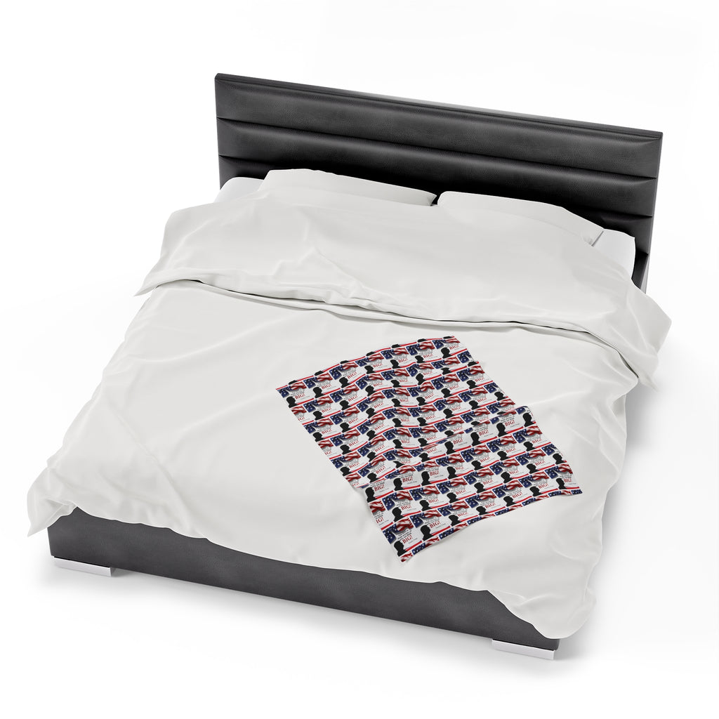 Trump: Think Big Velveteen Plush Blanket