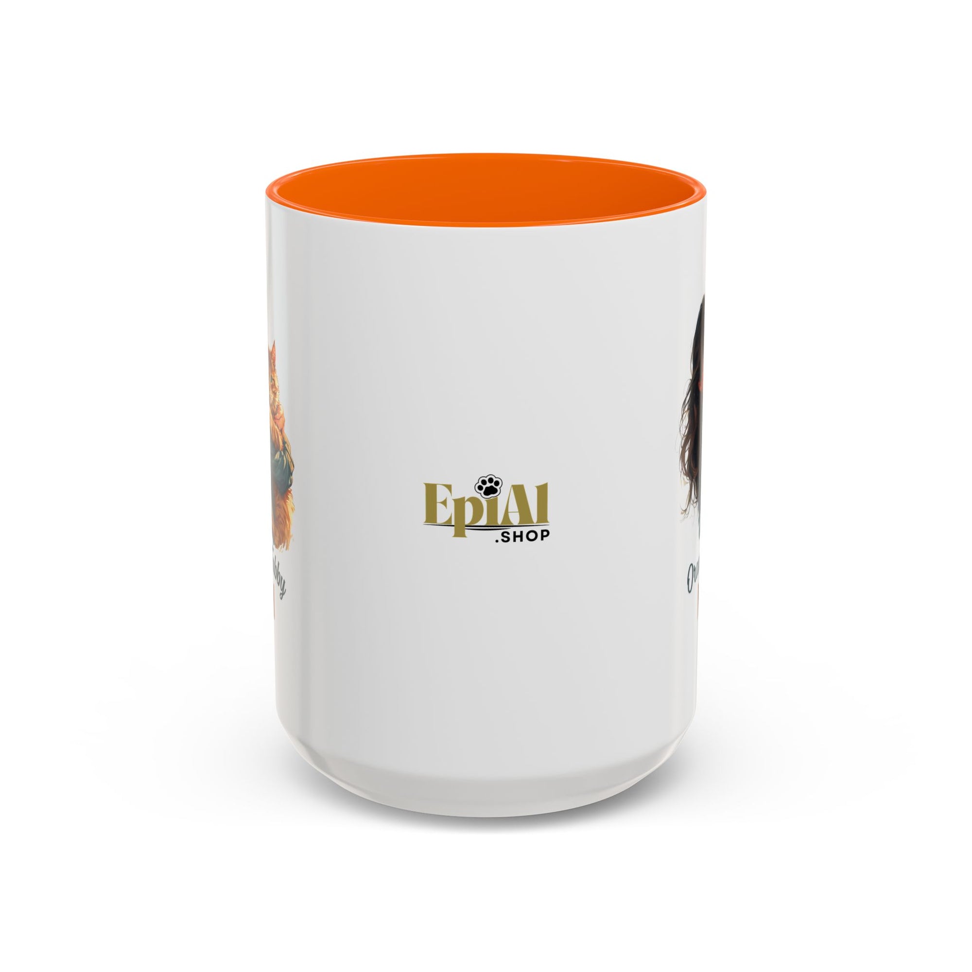 Charming Orange Tabby Mom Coffee Mug – Perfect Gift for Cat Lovers