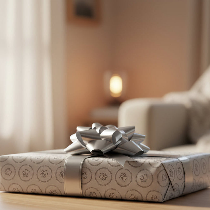 The Cat Approves Gift Wrap Paper (Cat-Themed Humor)