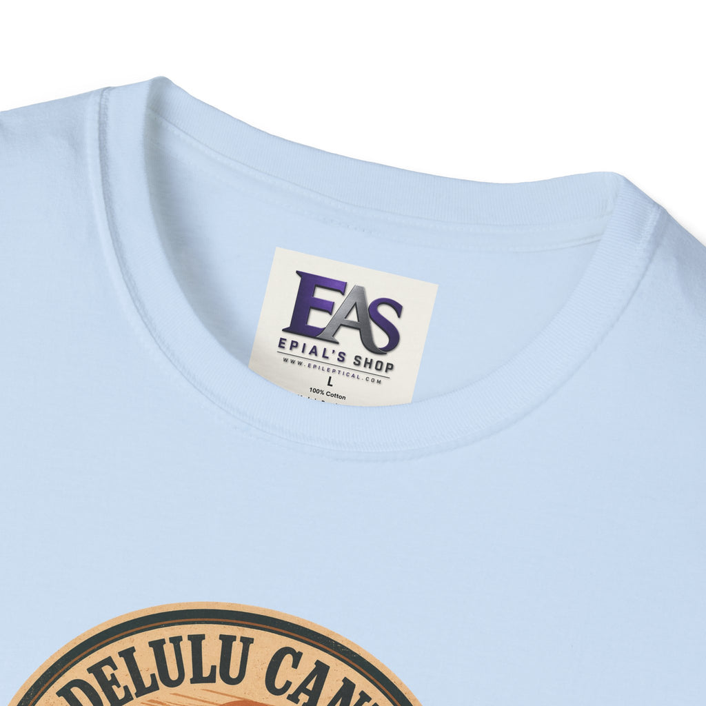 Delulu Canyon National Park Unisex T-Shirt | Funny Retro National Park Parody Tee