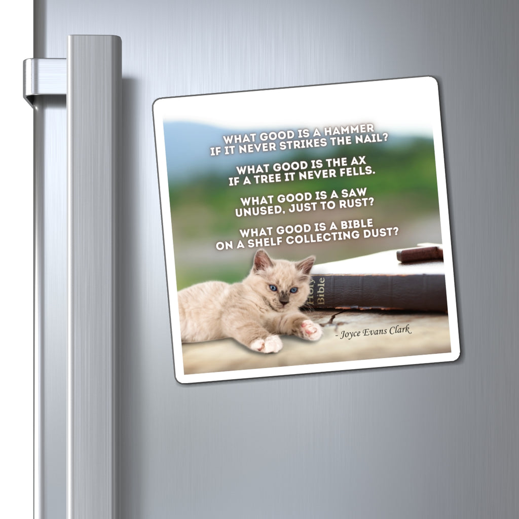 Photo depicting the ​Dusty Bible Magnets from EpiAl's Shop.