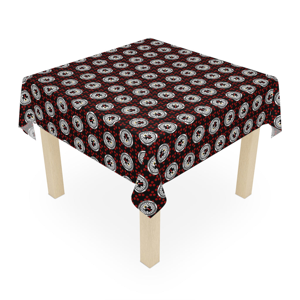 Certified Six Seven Tablecloth – Political Parody Medallion Table Cover