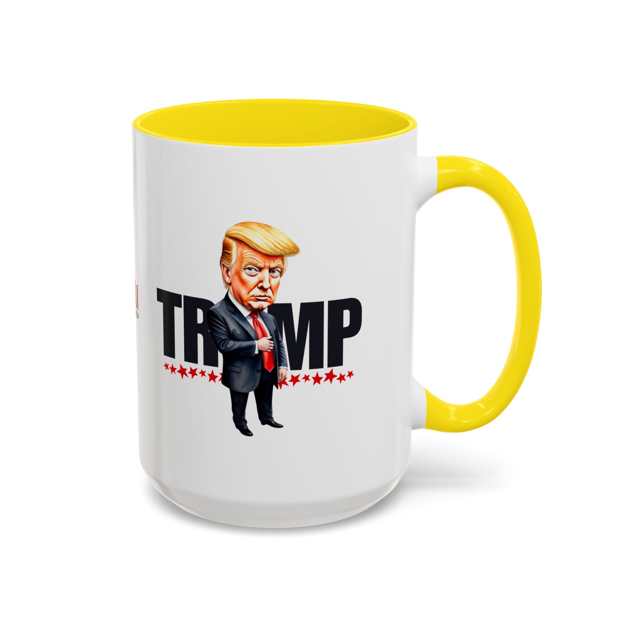 Trump Accent Coffee Mug - 11oz & 15oz, Bold Statement Mugs for Political Enthusiasts