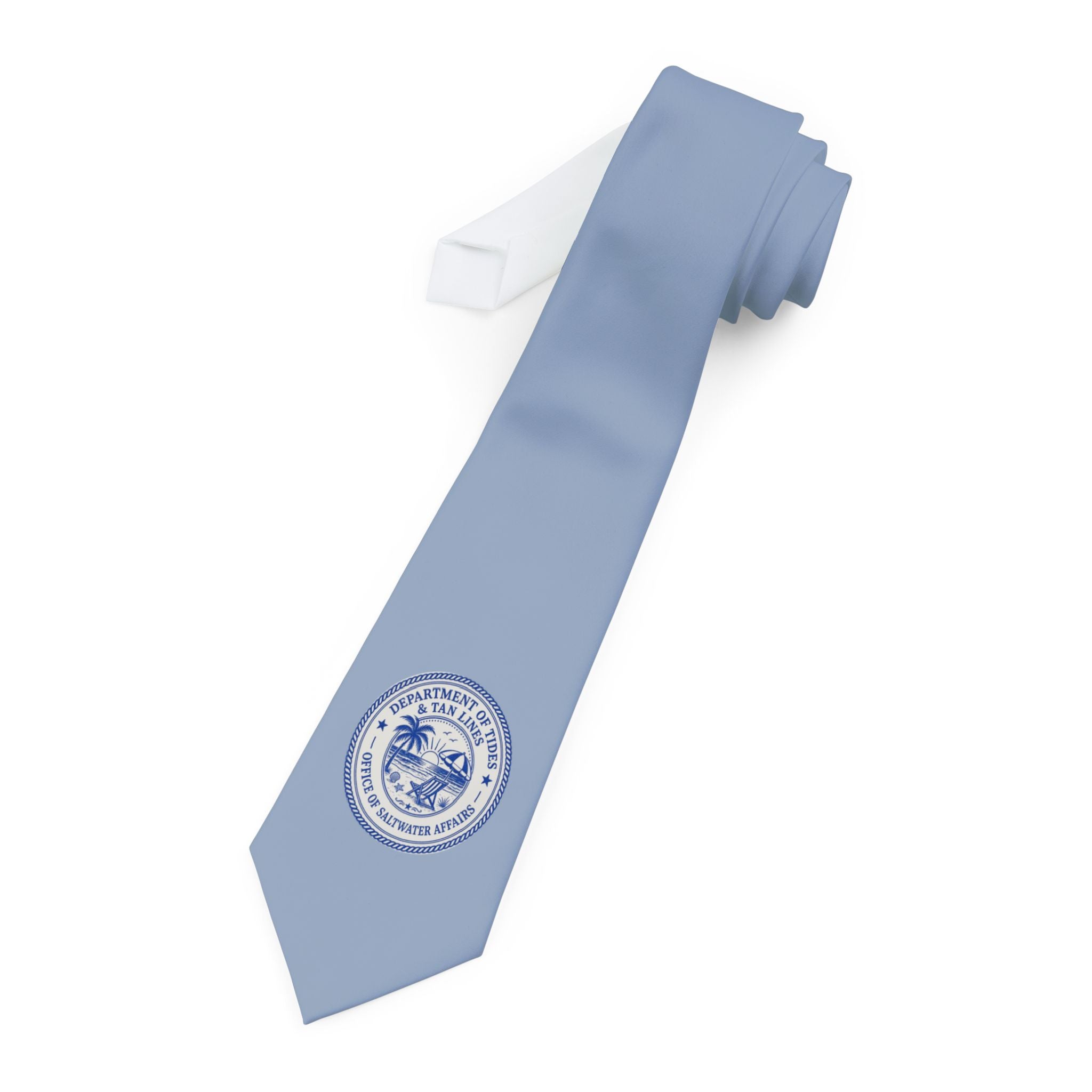 Department of Tanning & Leisure Necktie | Office of Saltwater Affairs Beach Tie