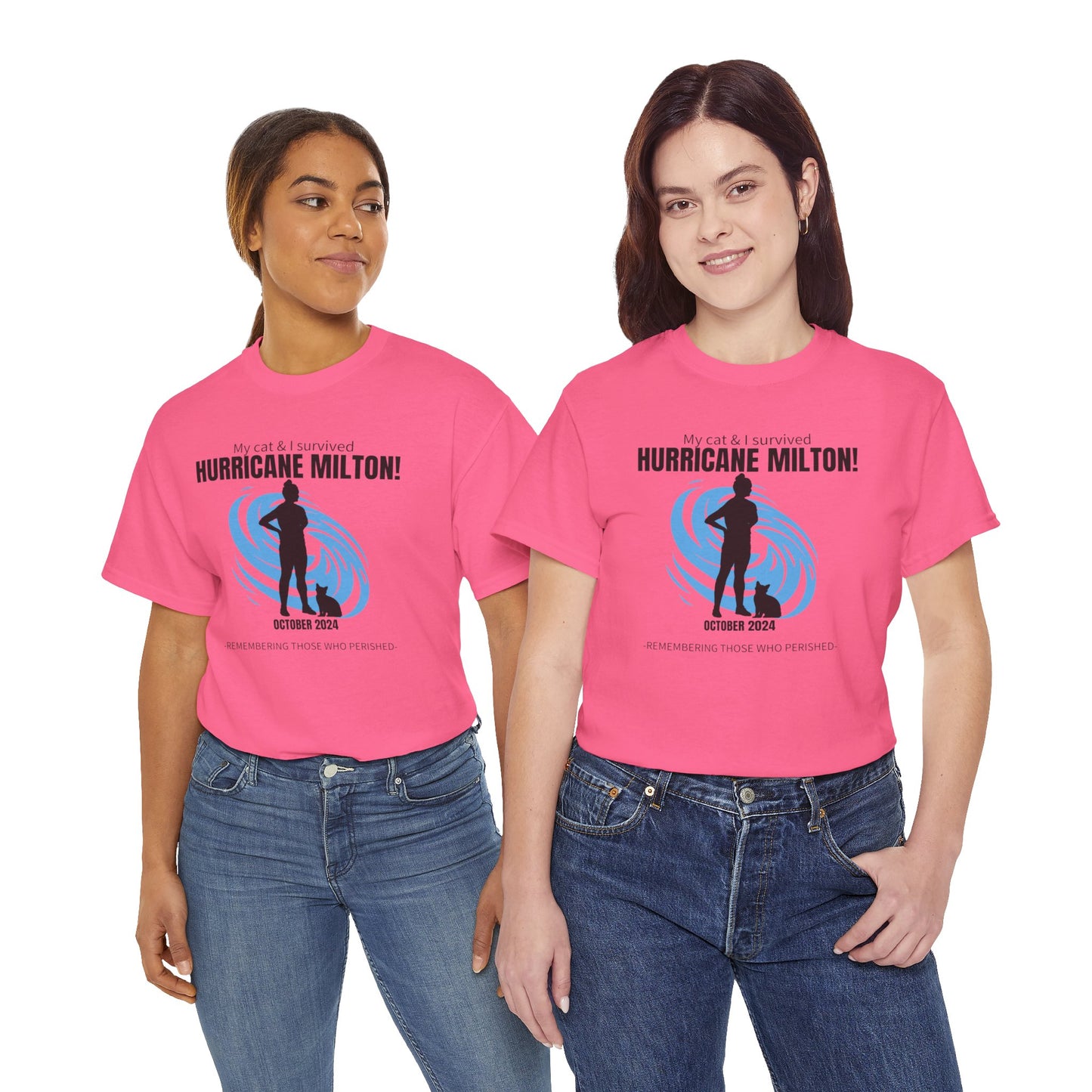Hurricane Milton Survivor Unisex Heavy Cotton Tee