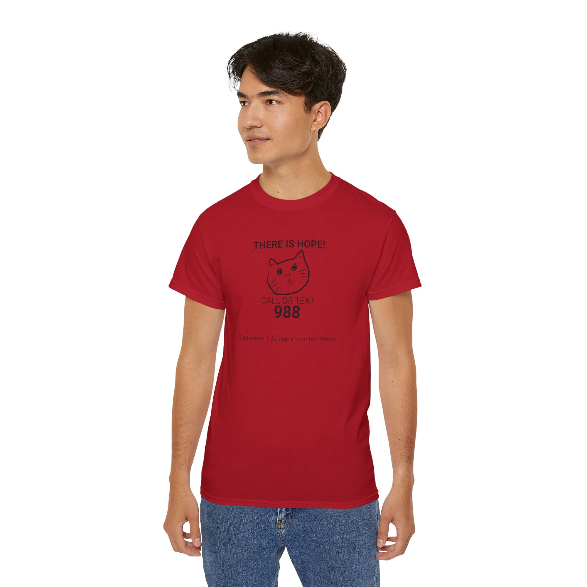 Suicide Prevention Month Unisex Ultra Cotton Tee - T-Shirt - EpiAl's Shop