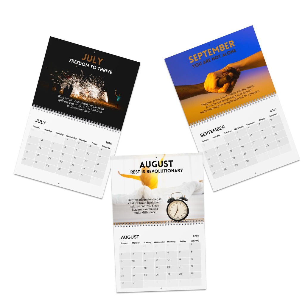 2026 Epilepsy Awareness Calendar - Seize the Moment