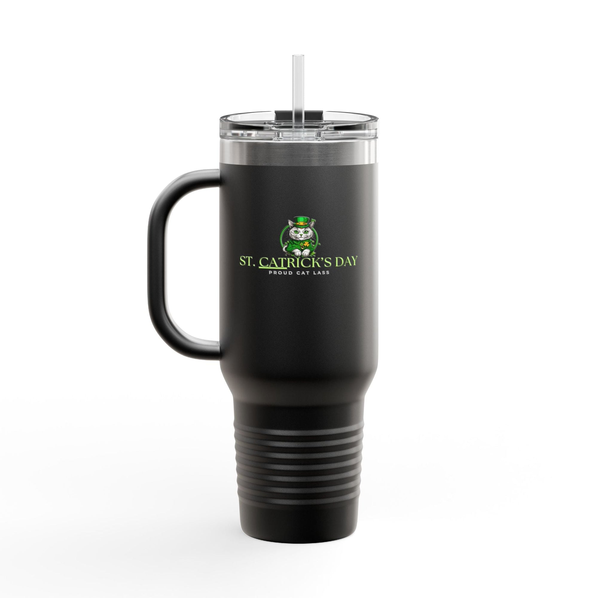 St. Patrick's Day Insulated Travel Mug Printify