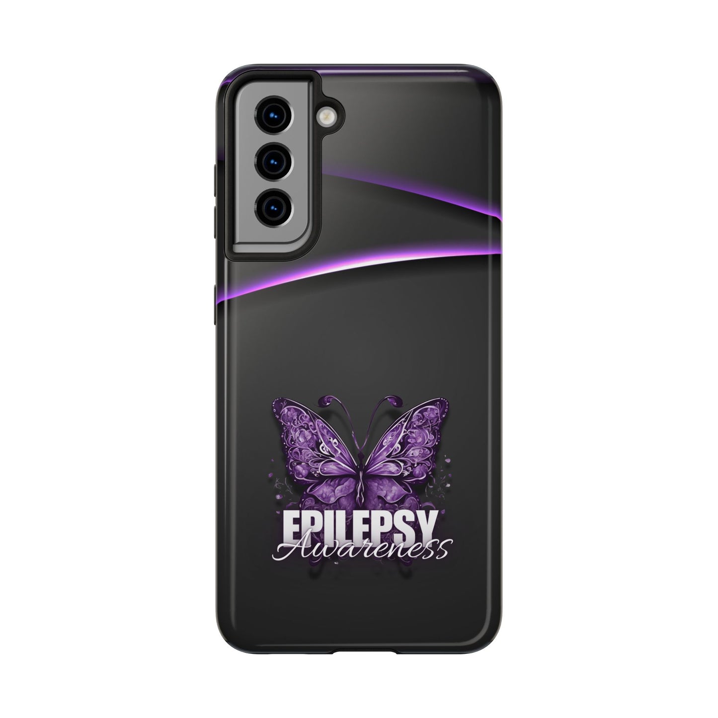 Epilepsy Awareness Butterfly Tough Phone Cases