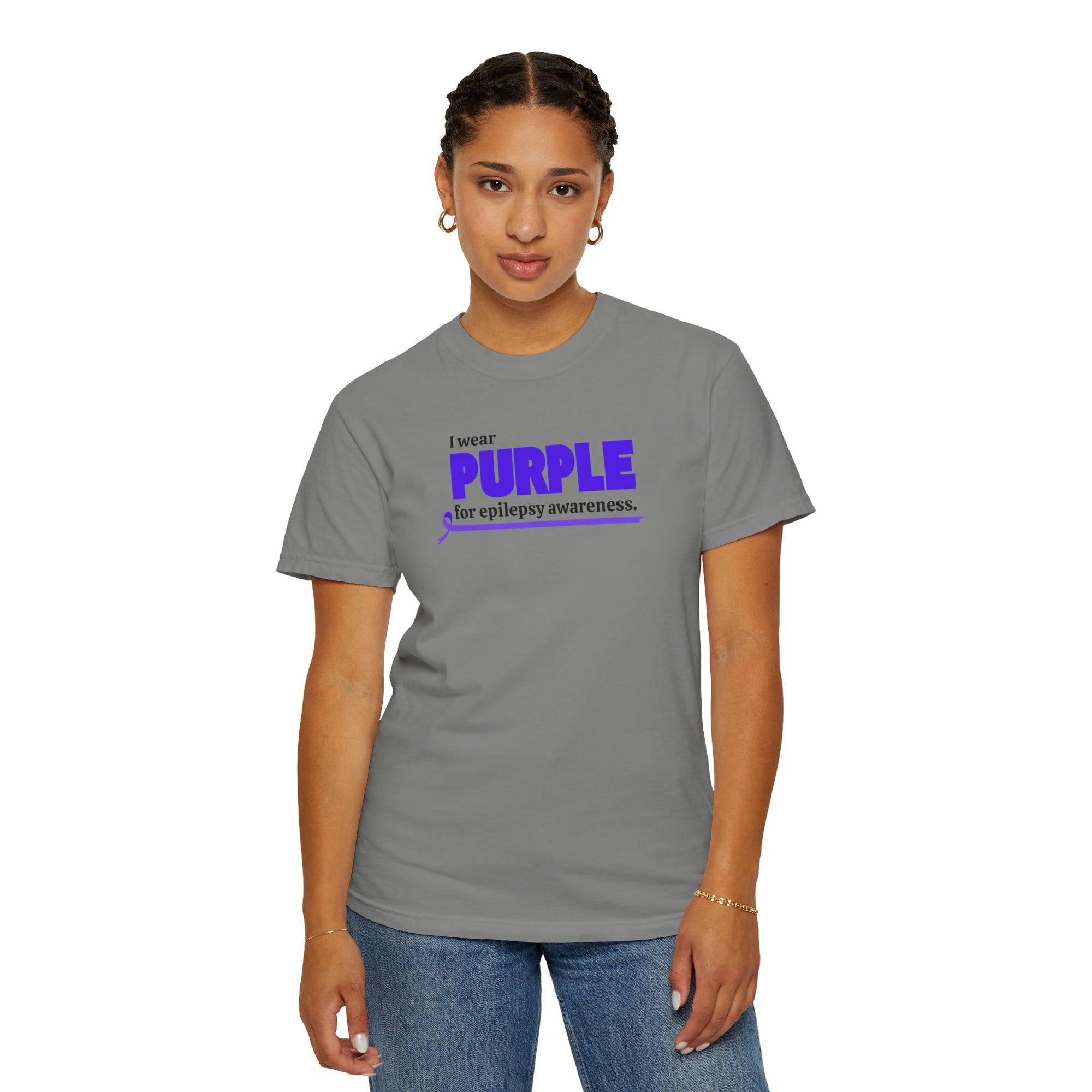 Unisex I Wear Purple Awareness T-Shirt
