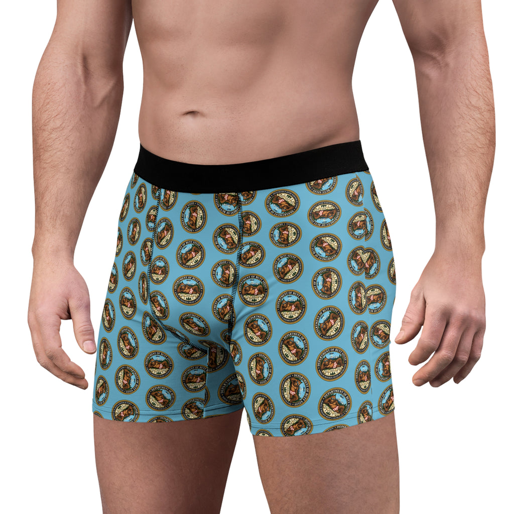 Department of Butt Stuff Bigfoot Boxer Briefs | Funny Sasquatch Underwear