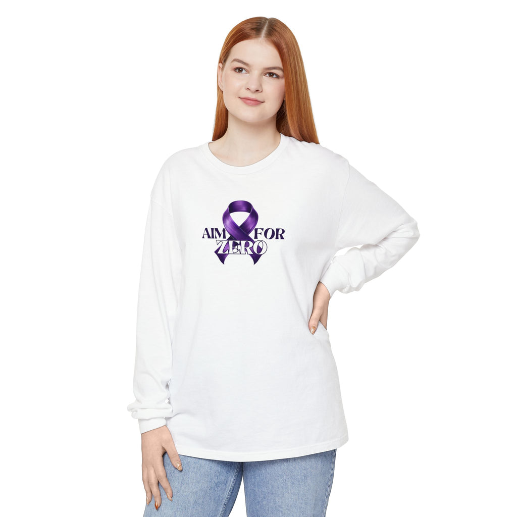 Aim for Zero Long Sleeve Unisex T-ShirT