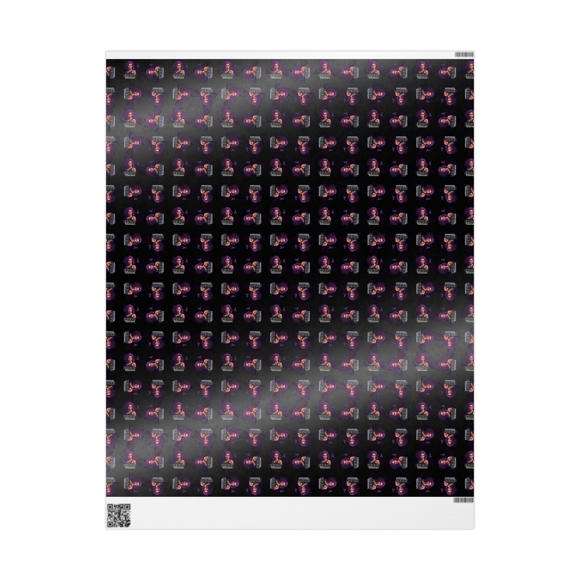 Epilepsy Warrior Woman Wrapping Paper