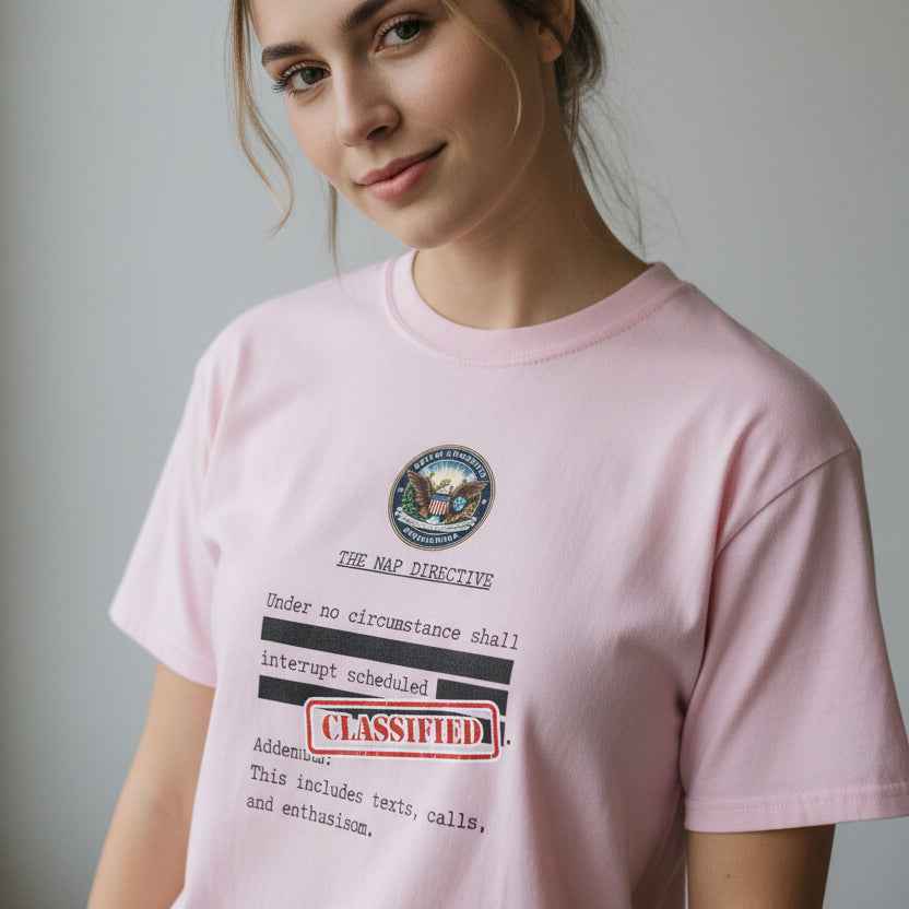 The Nap Directive Unisex T-Shirt – Official Rest Policy Graphic Tee