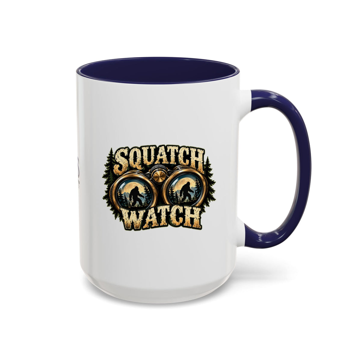 Squatch Watch Bigfoot Mug | Two-Tone Sasquatch Coffee Cup (11oz/15oz)