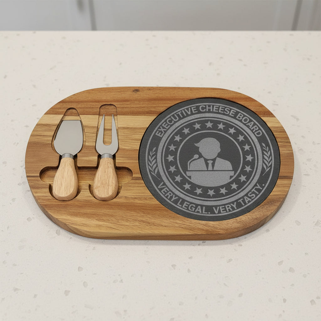 Very Legal. Very Tasty. Executive Charcuterie Board Set