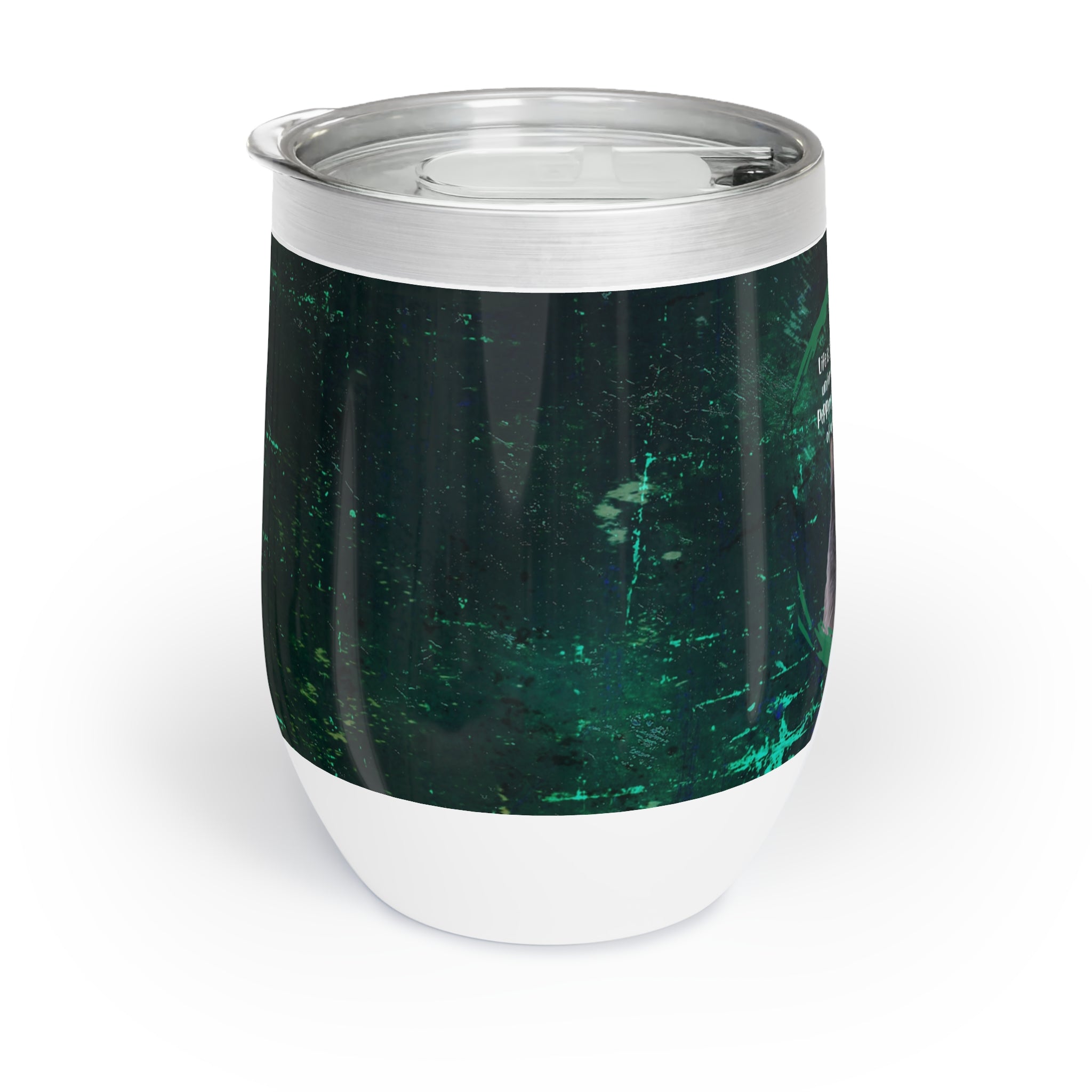 Photo depicting the ​Awkwardness Chill Wine Tumbler from EpiAl's Shop.