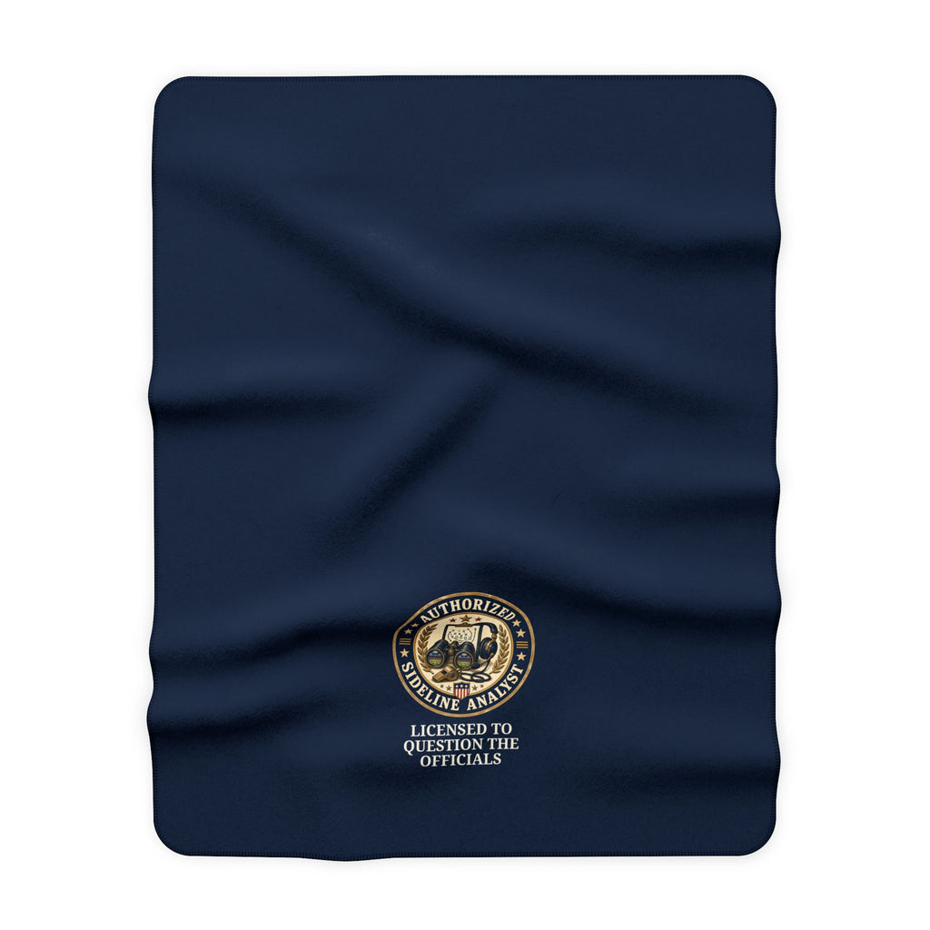 Authorized Sideline Analyst Sherpa Stadium Blanket
