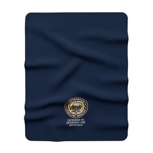 Authorized Sideline Analyst Sherpa Stadium Blanket
