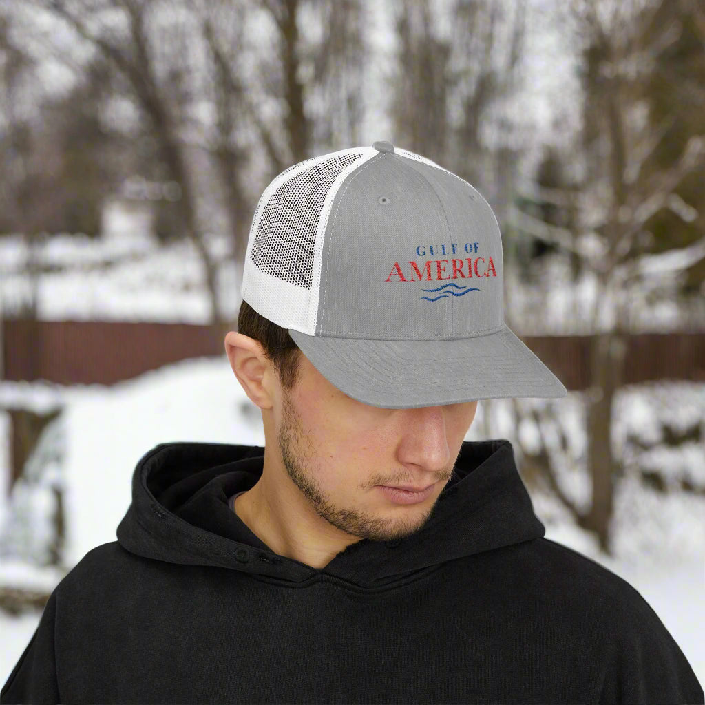 Gulf of America Snapback Trucker Cap