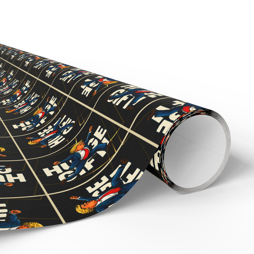 Huge Parody Gift Wrapping Paper – Bold Political Humor