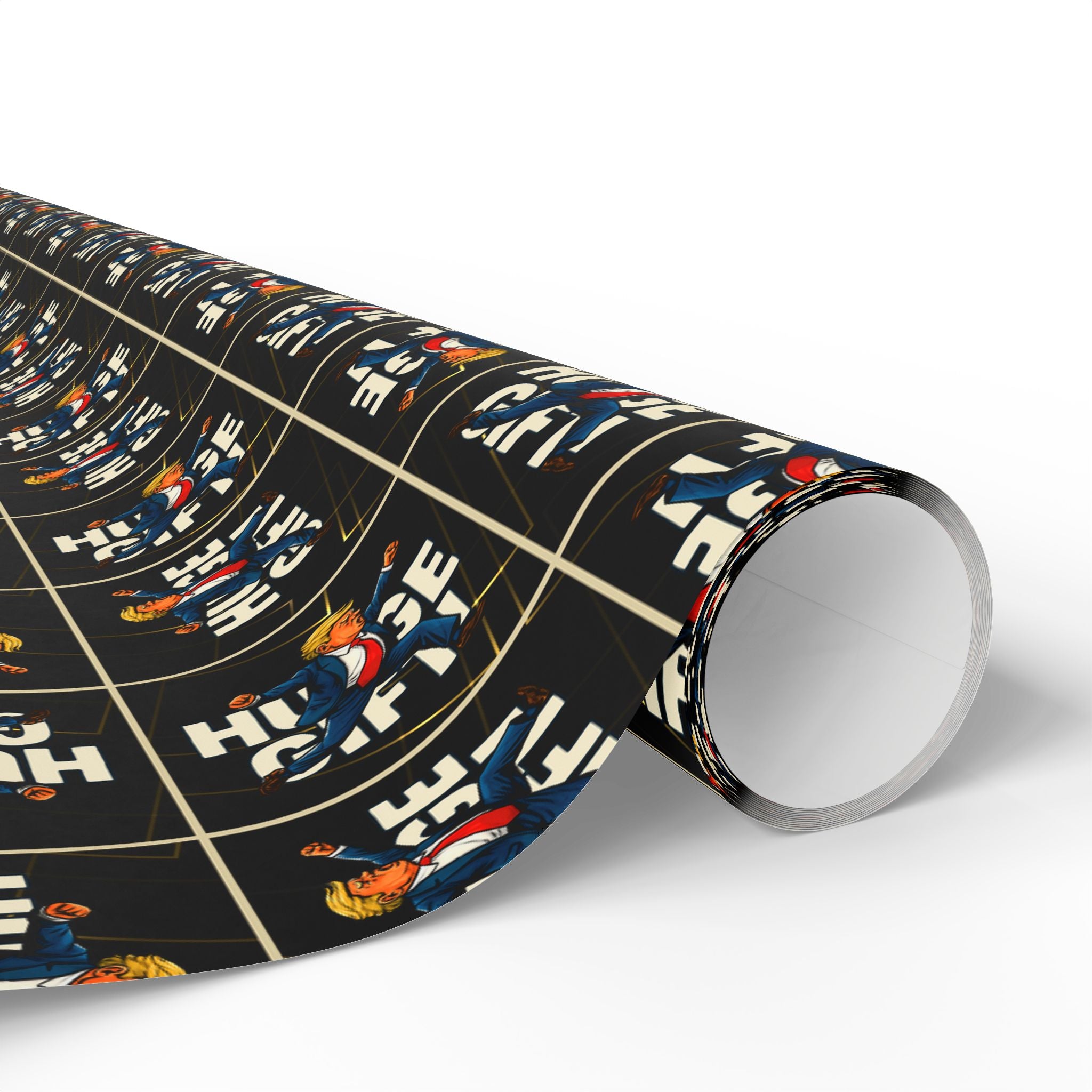 Huge Parody Gift Wrapping Paper – Bold Political Humor