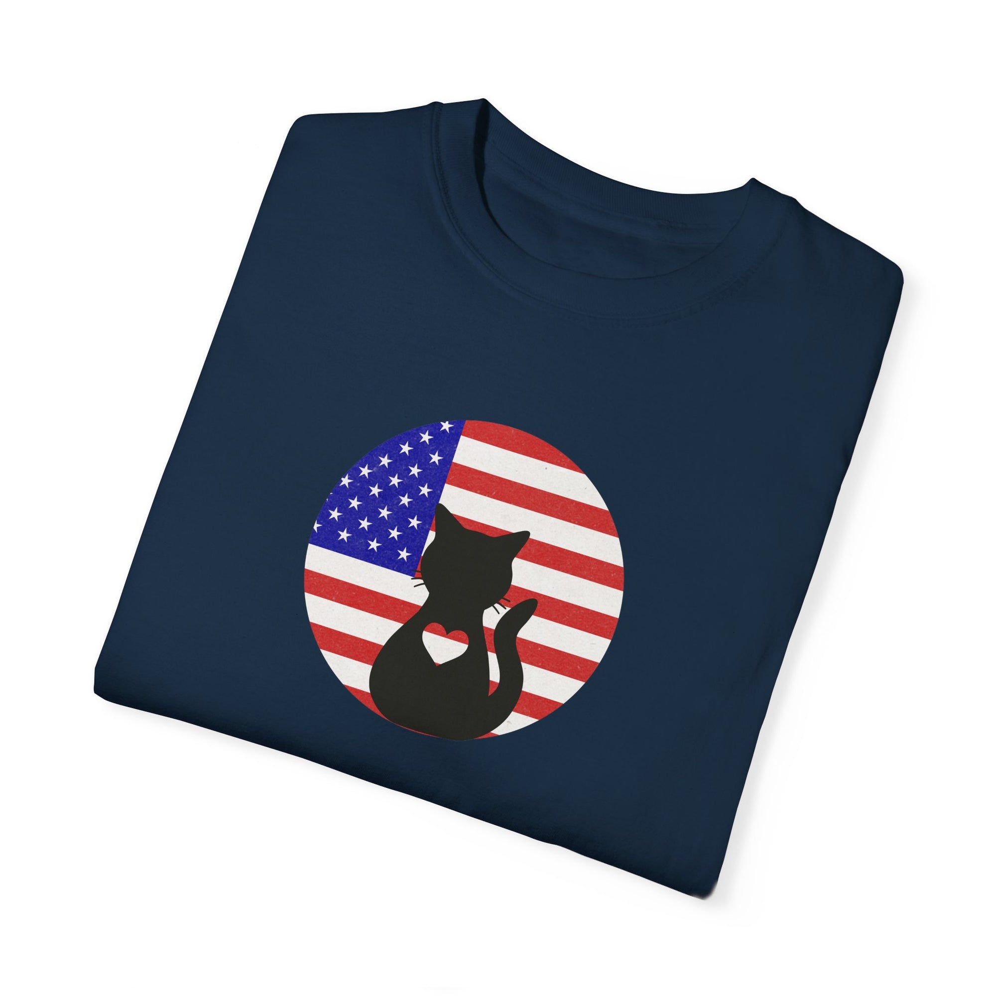 Americat Unisex Garment - Dyed T - shirt - T - Shirt - Epileptic Al’s Shop
