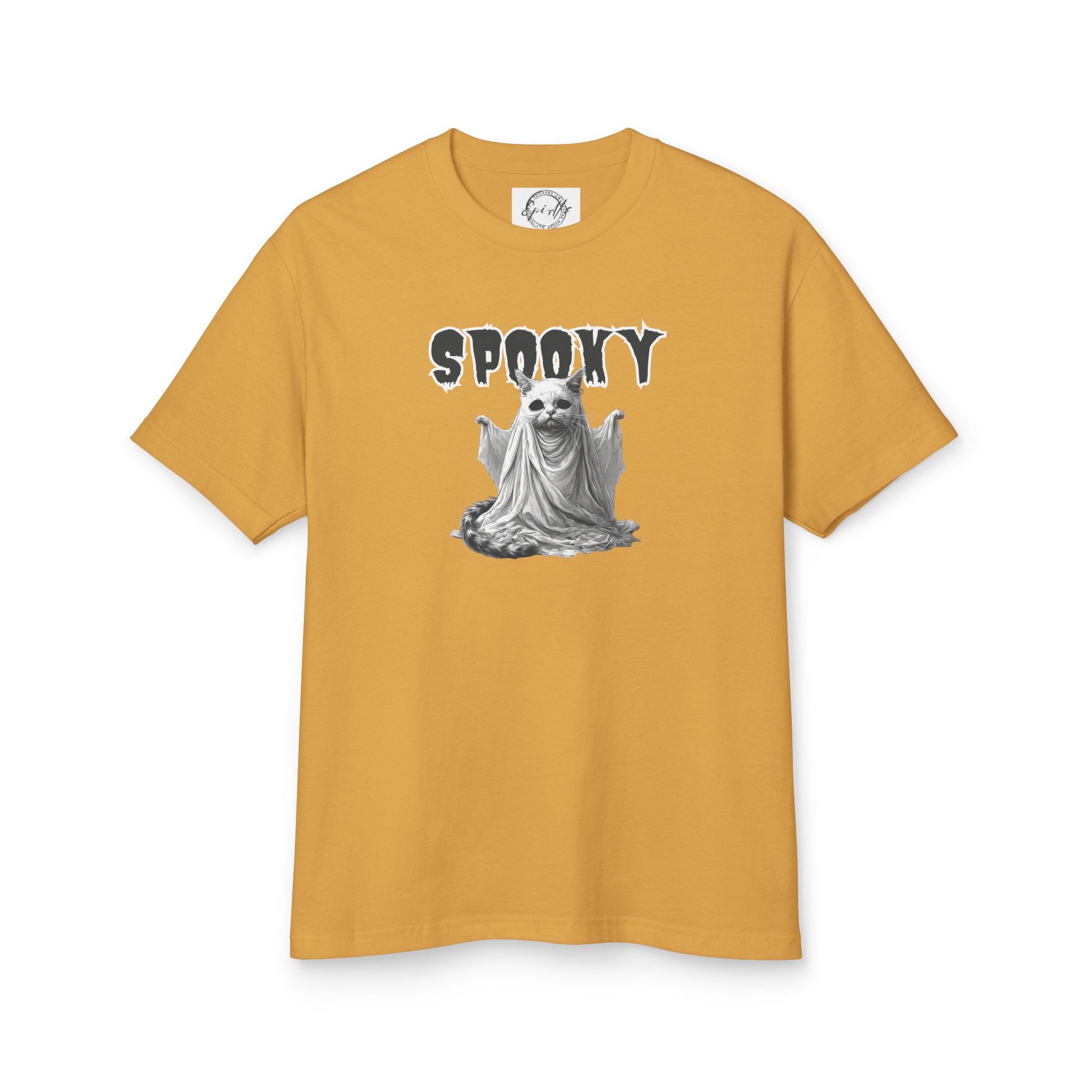 Spooky Ghost Kitty Unisex Tee, Halloween Shirt