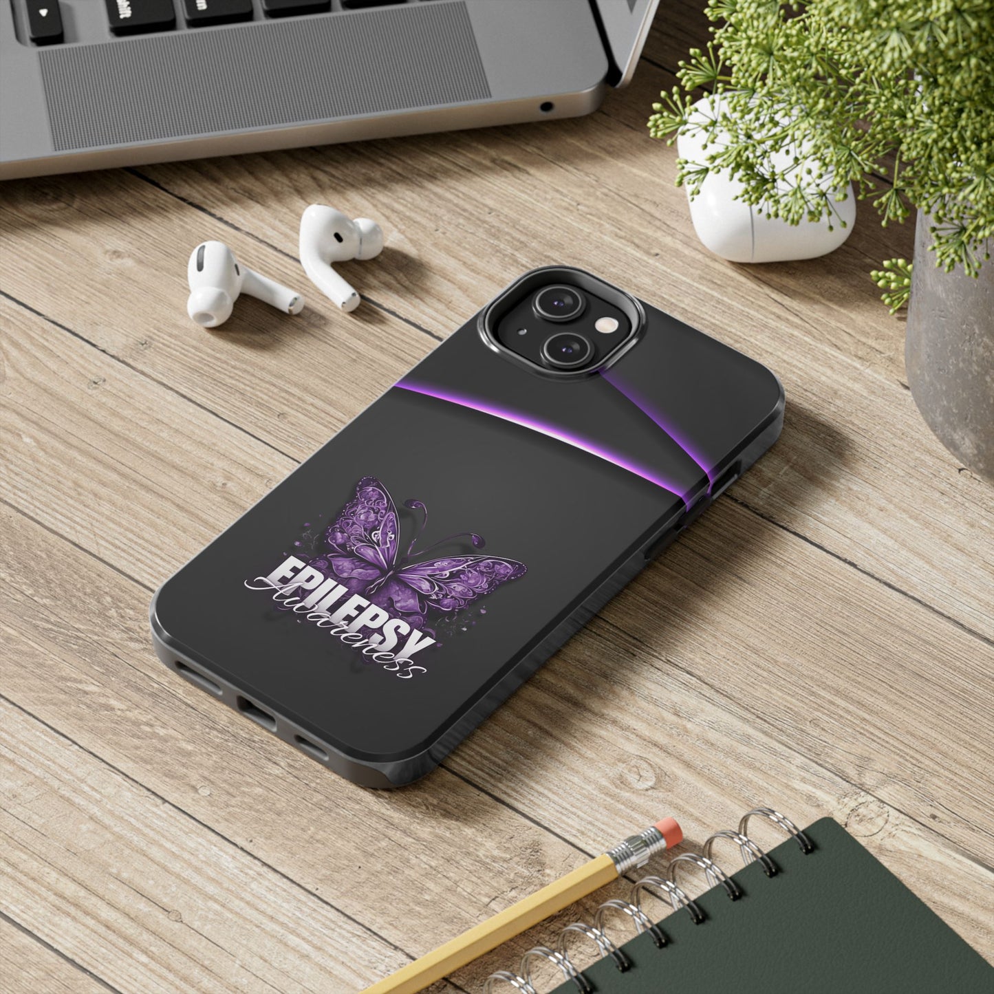 Epilepsy Awareness Butterfly Tough Phone Cases