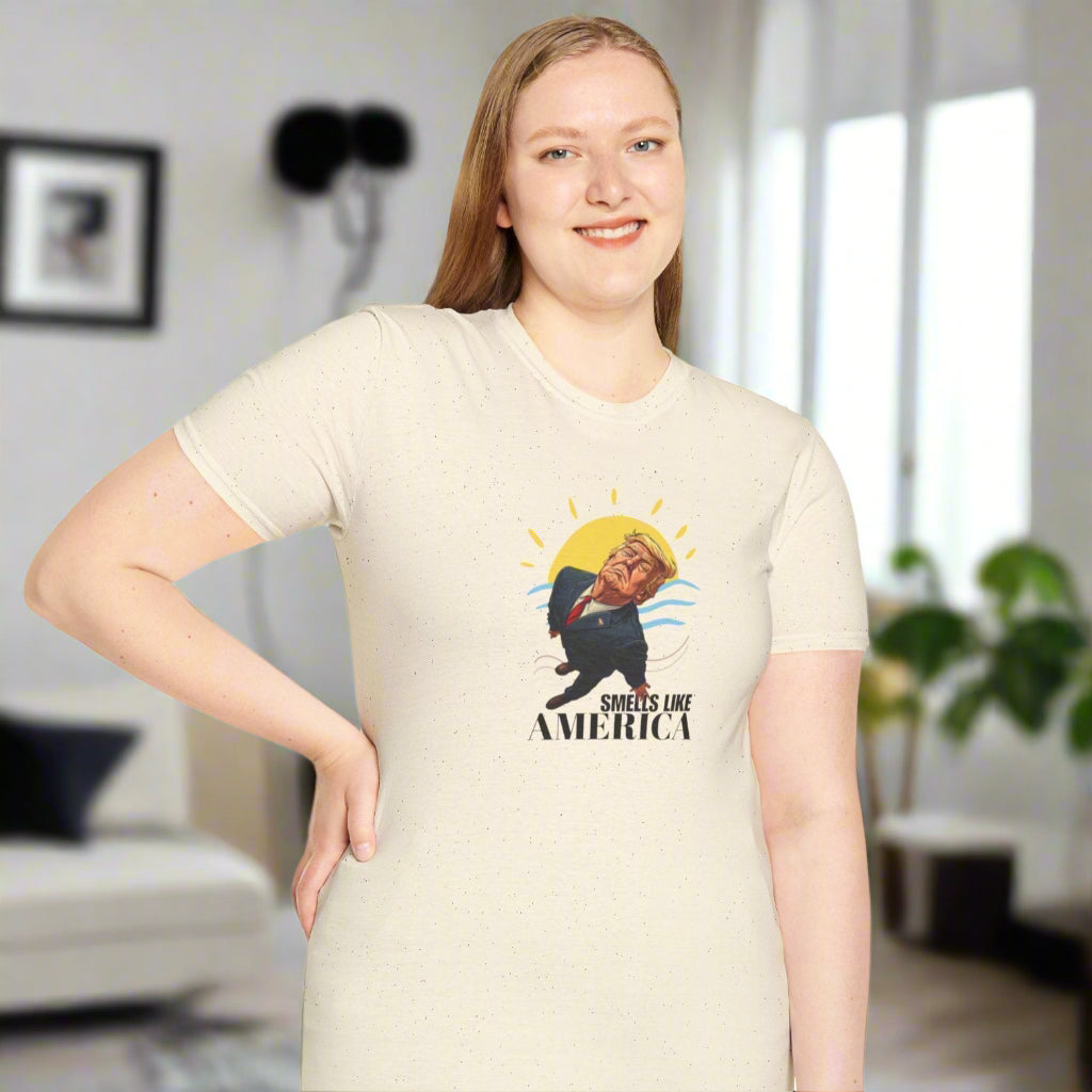 American Gulf "Smells like America" Unisex Graphic T-Shirt
