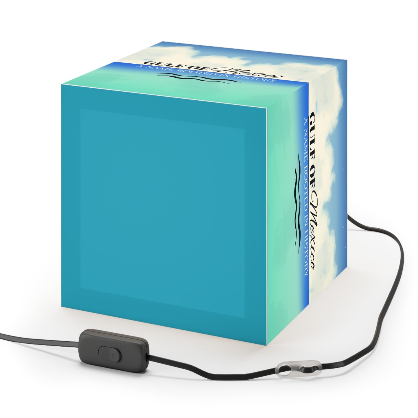 Gulf of Mexico Light Cube Lamp
