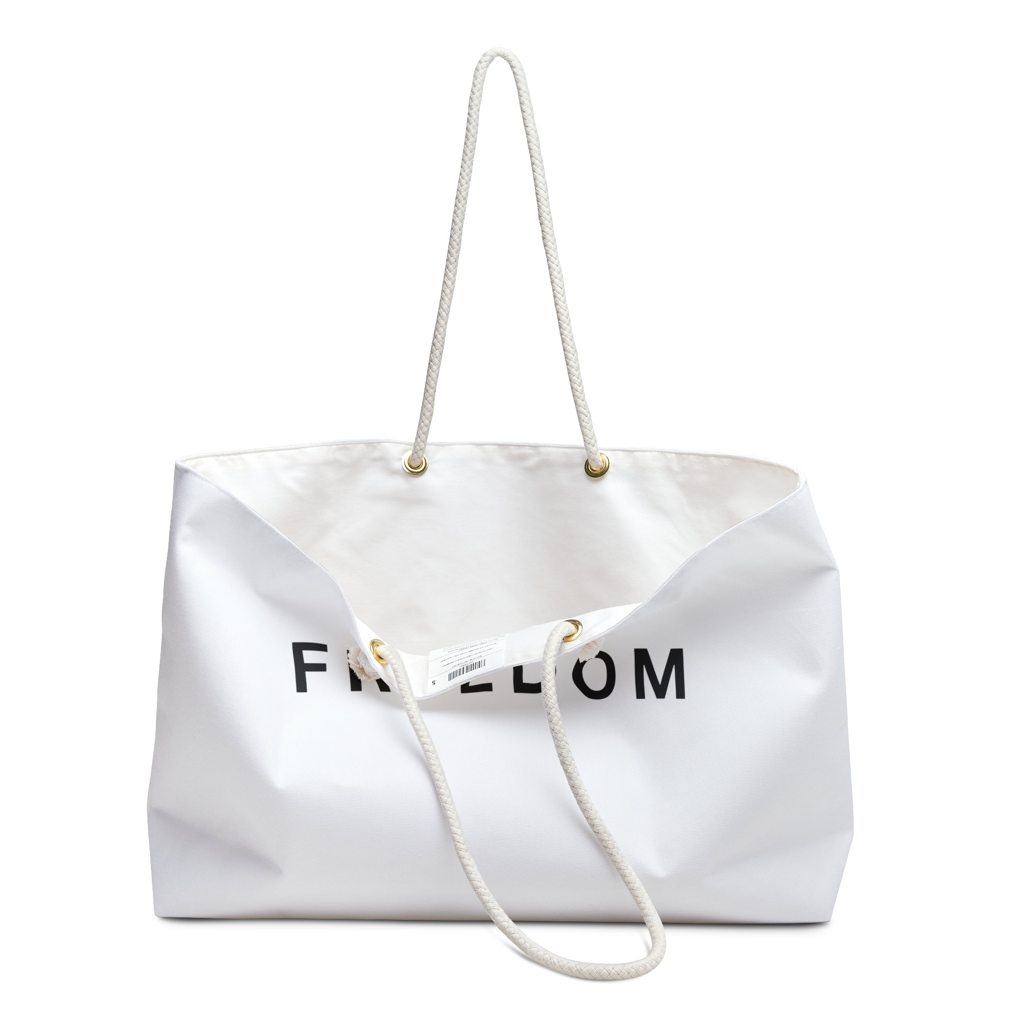 Black & White Freedom Weekender Bag – Patriotic Travel Tote