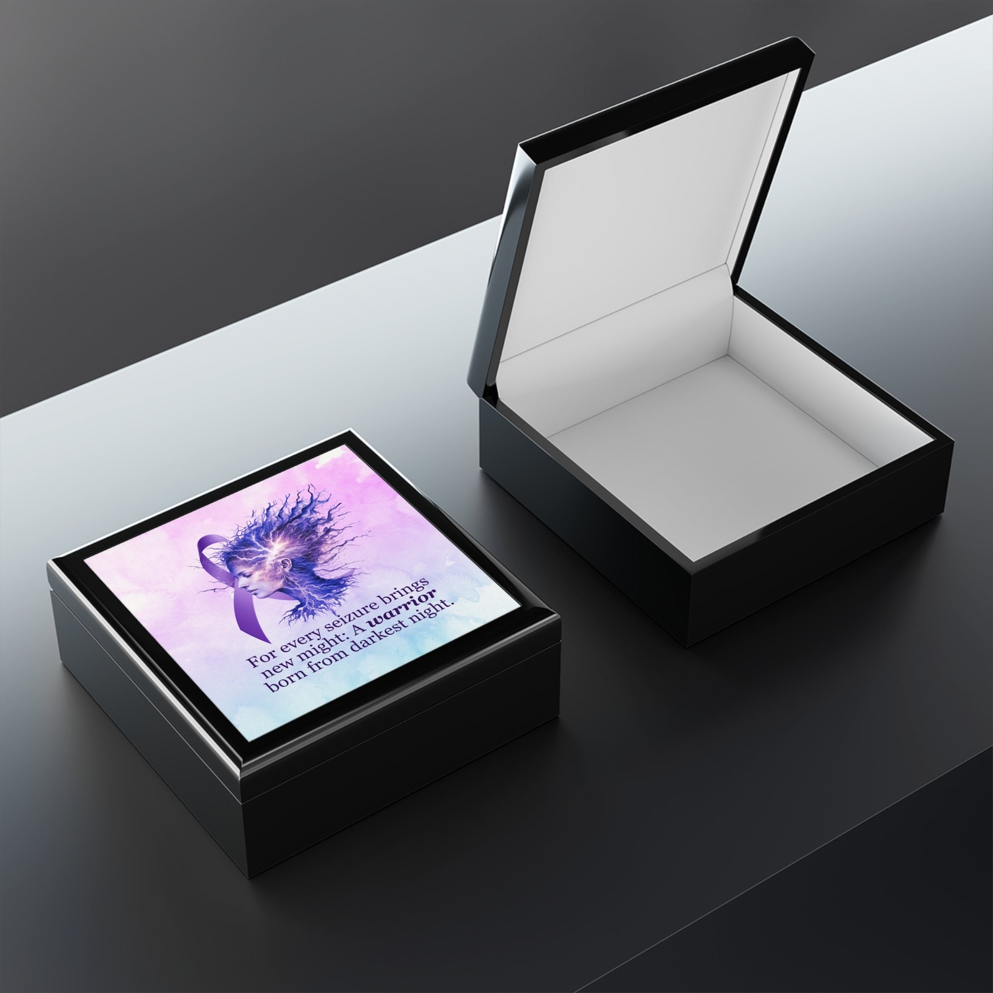 A Warrior Is Born Jewelry Box