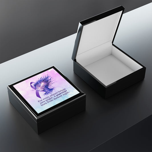 A Warrior Is Born Jewelry Box
