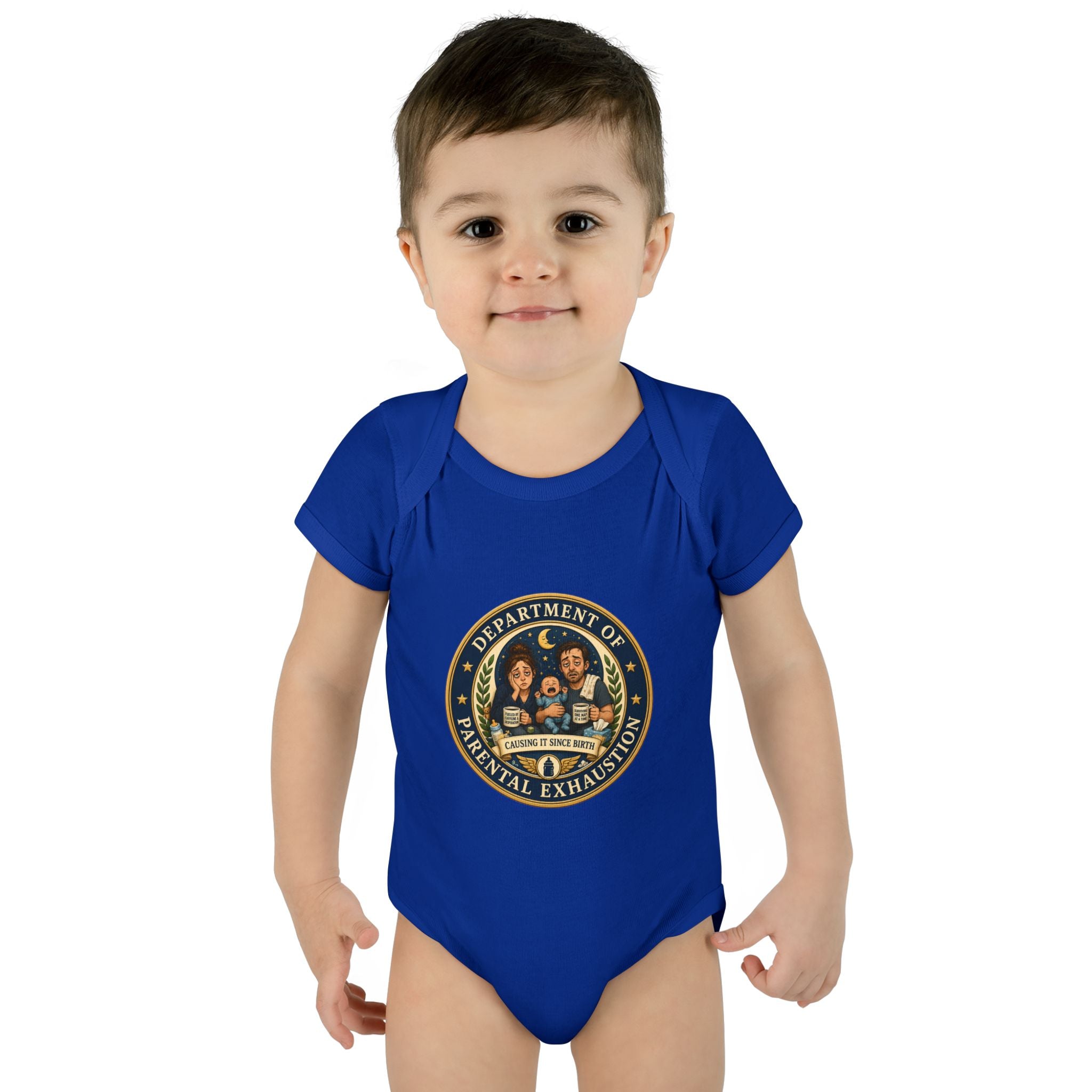 Department of Parental Exhaustion Infant Bodysuit | Baby Onesie