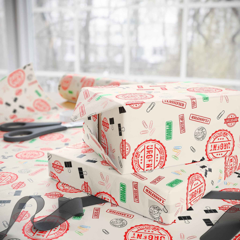 Red Tape Gift Wrap – Political Parody All-Purpose Wrapping Paper