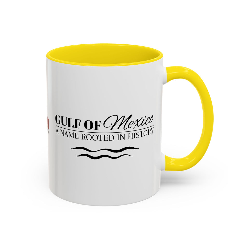Gulf of Mexico A Name Rooted in History Accent Coffee Mug