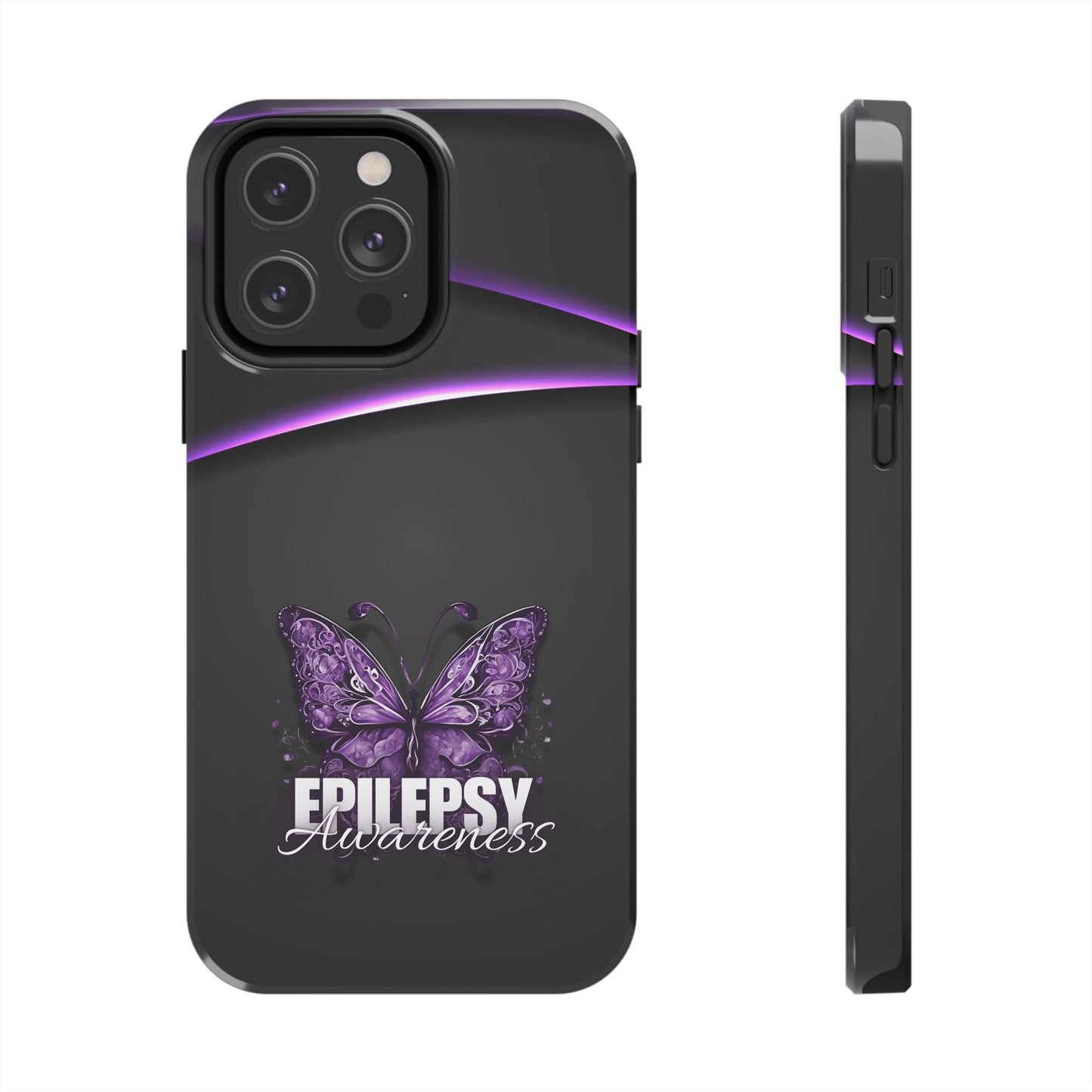 Epilepsy Awareness Butterfly Tough Phone Cases