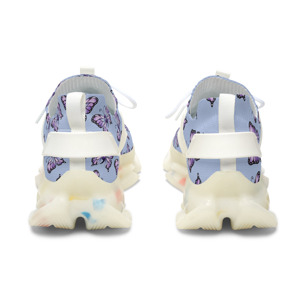 Women’s Semicolon Butterfly Sneakers | Suicide Awareness Shoes