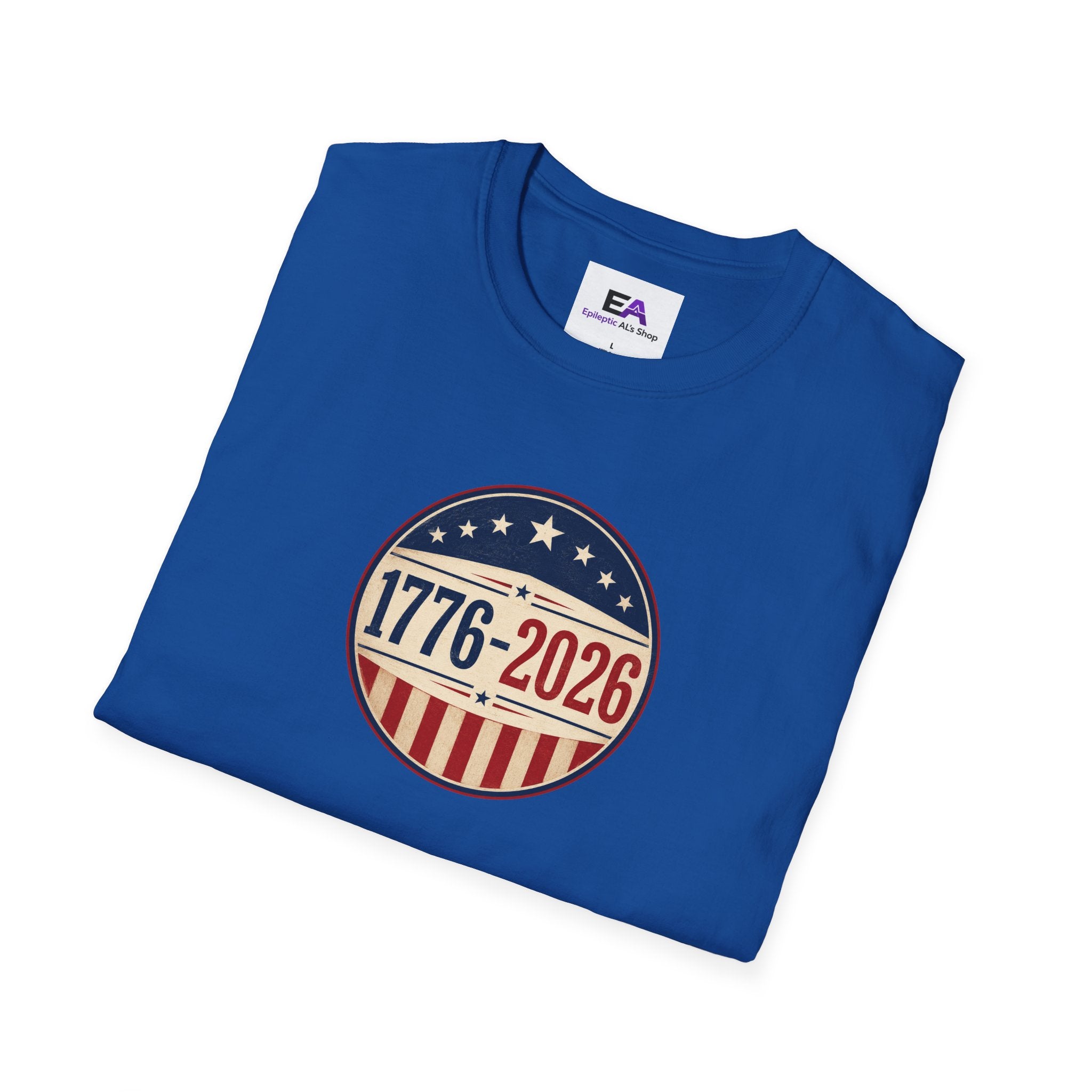 1776–2026 USA Patriotic T-Shirt | Vintage Americana Anniversary Tee