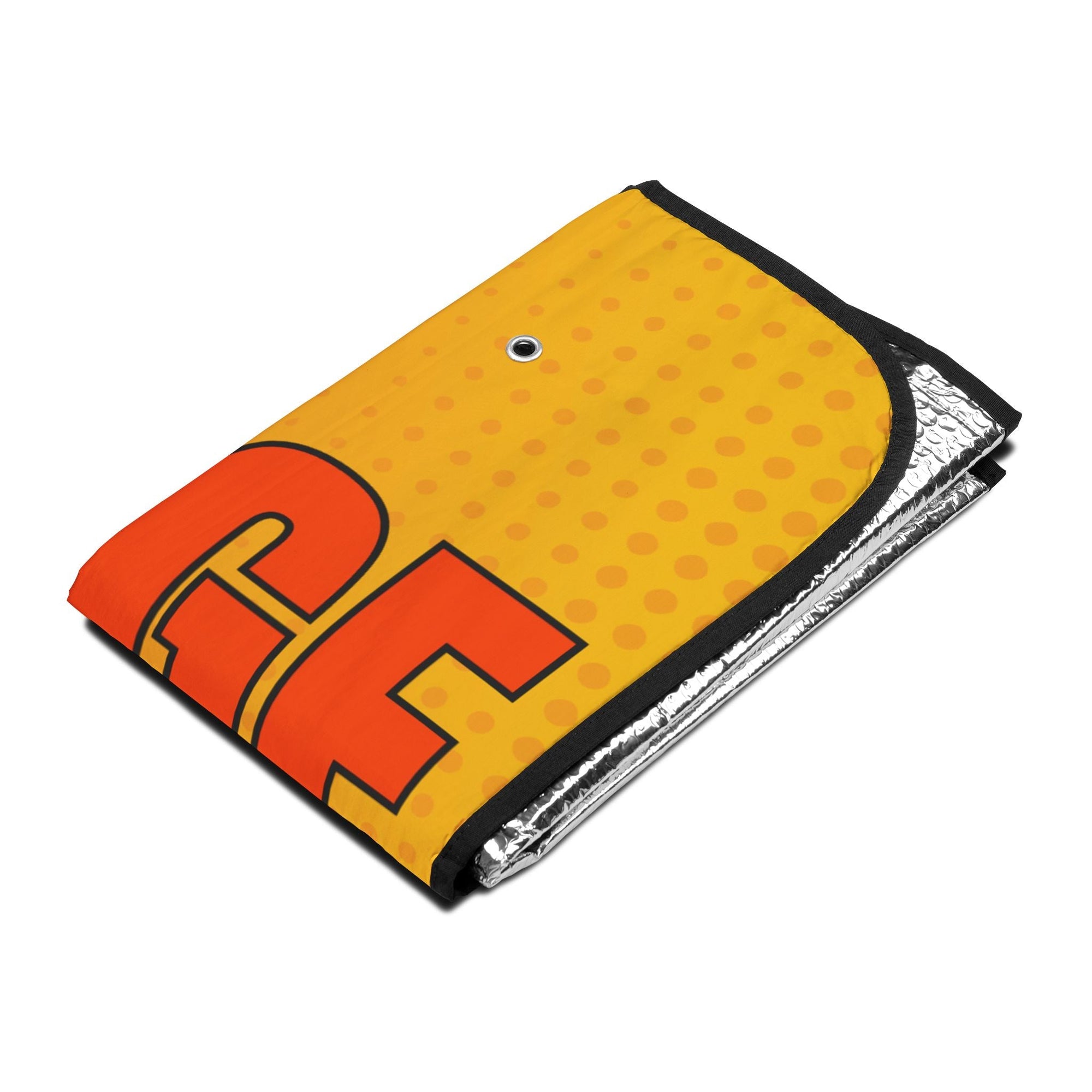 Humorous Car Sun Shades - 'Orange is Not My Color!' Printify