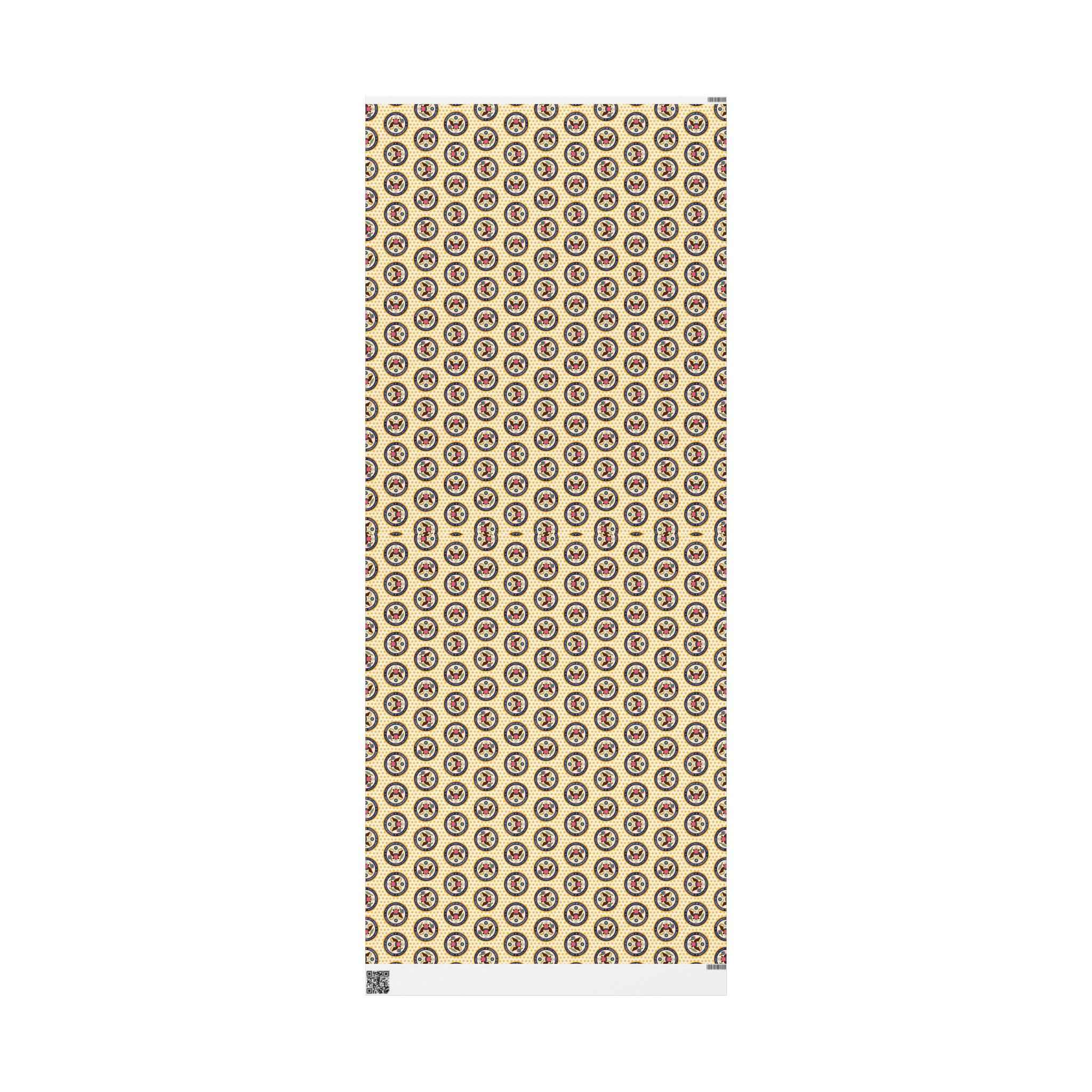 Department of Gift-Giving Wrapping Paper | Faux Government Seal Retro Gift Wrap